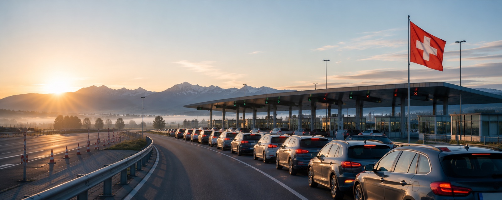 Les pires bouchons aux douanes de Genève le matin (et comment les éviter)