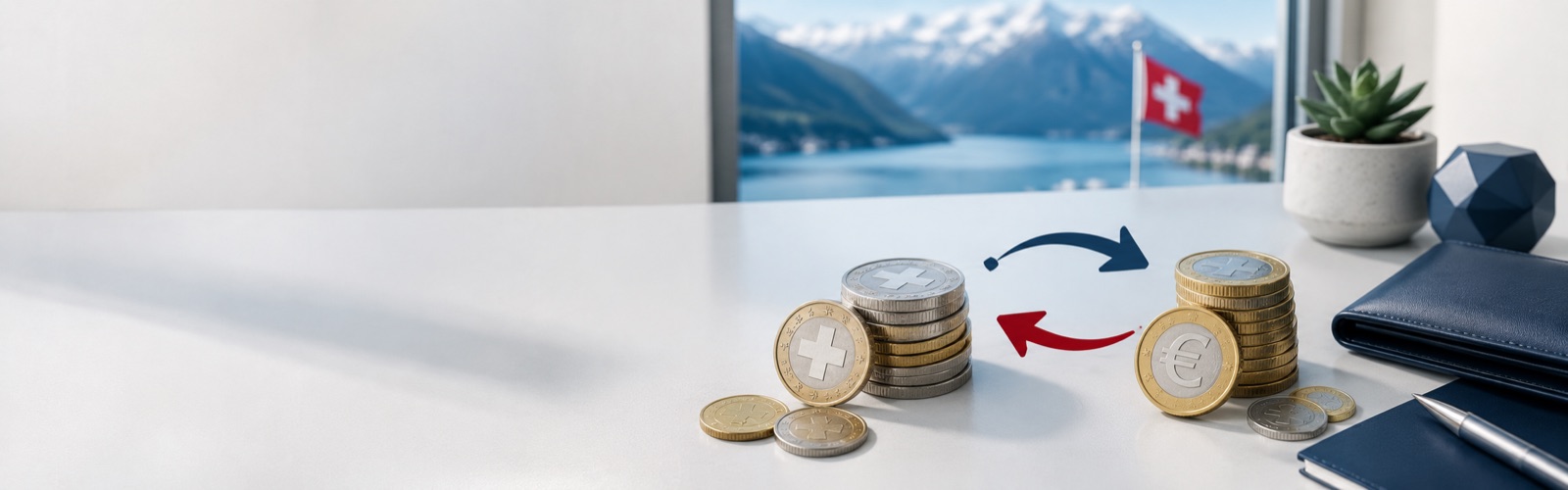 Changer ses CHF en EUR sans se faire avoir : le coût caché