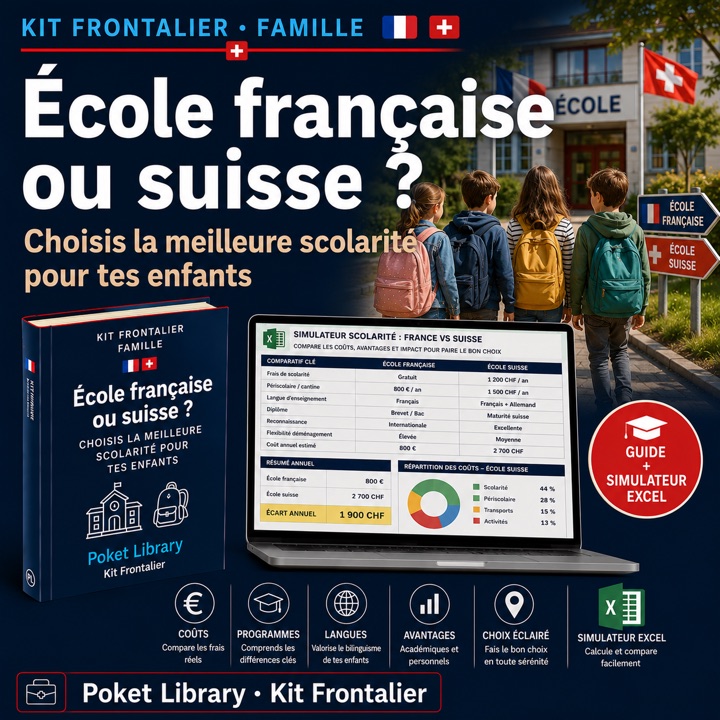 Scolariser ses enfants : école française ou suisse ?