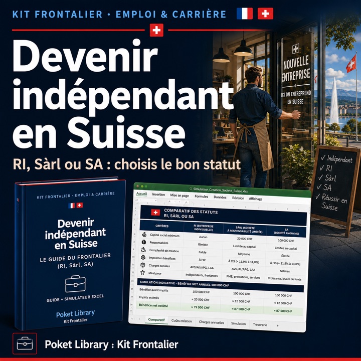 Devenir indépendant / créer sa société en Suisse