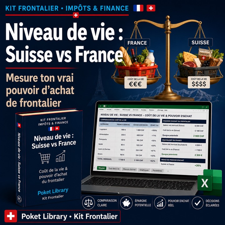 Niveau de vie : Suisse vs France